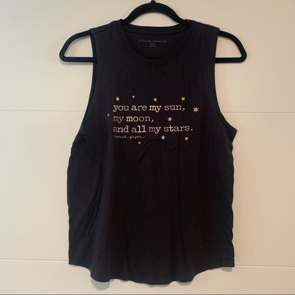 Spiritual Gangster | Quote Tank Top